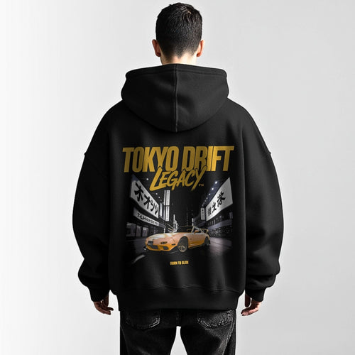 Tokyo Drift legacy - Premium Oversized Hoodie