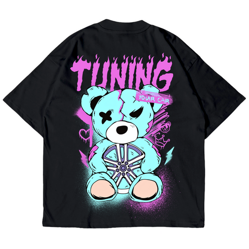 Camiseta Oversize Tuning do Seu Carro