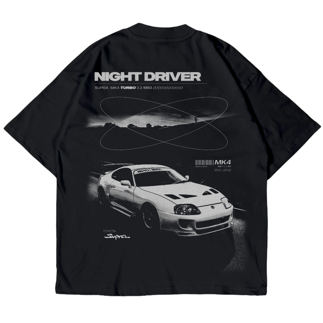 Night Driver - Oversize T-Shirt