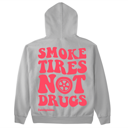 smoke tyres premium Hoodie