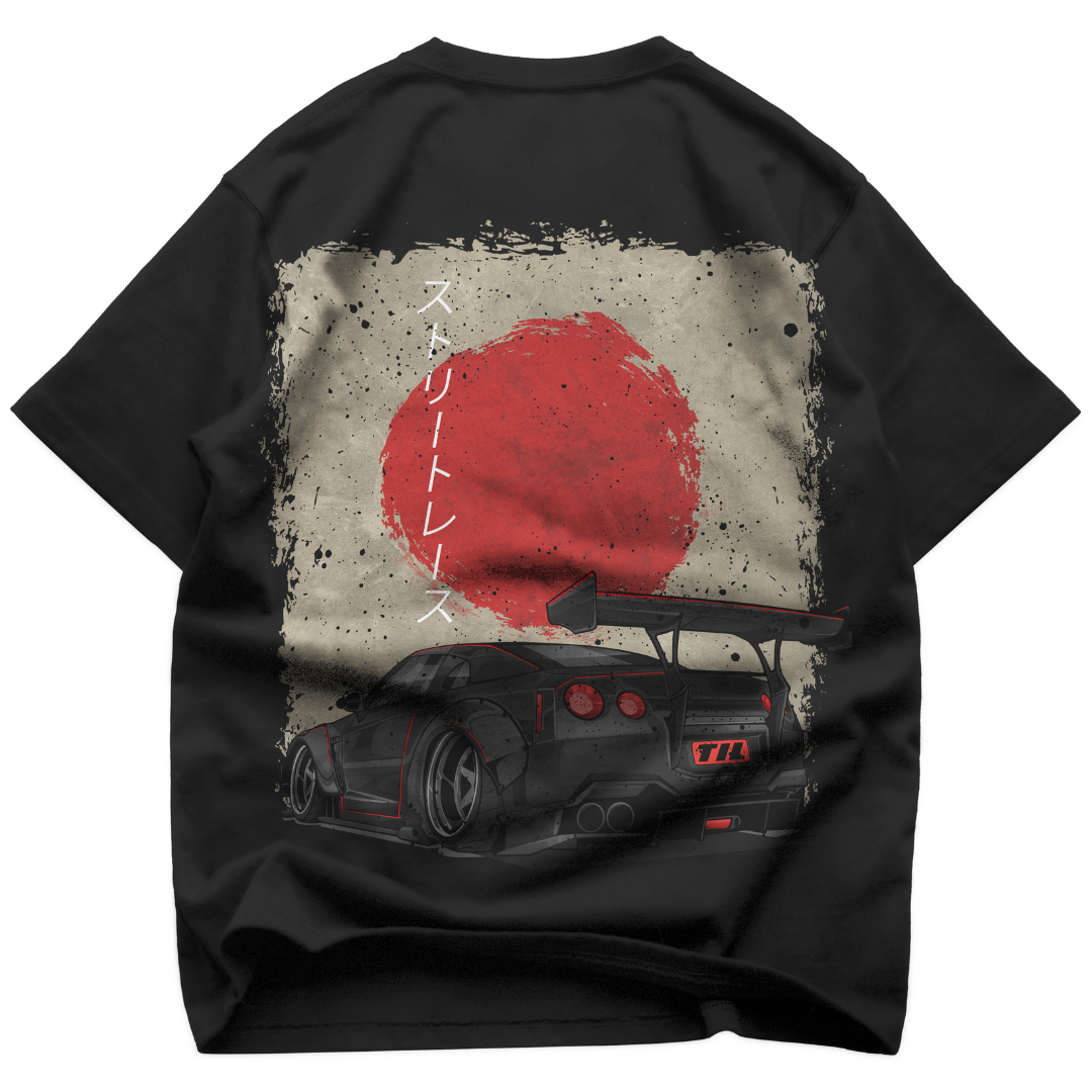 Crni Godzilla - Oversize T-Shirt