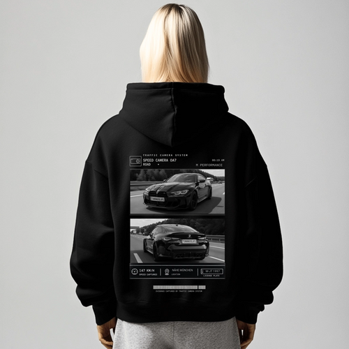 Blitzer Night  - Oversized Hoodie Personalisiert
