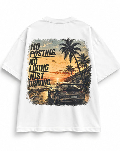 Oversize T-Shirt Just Driving
