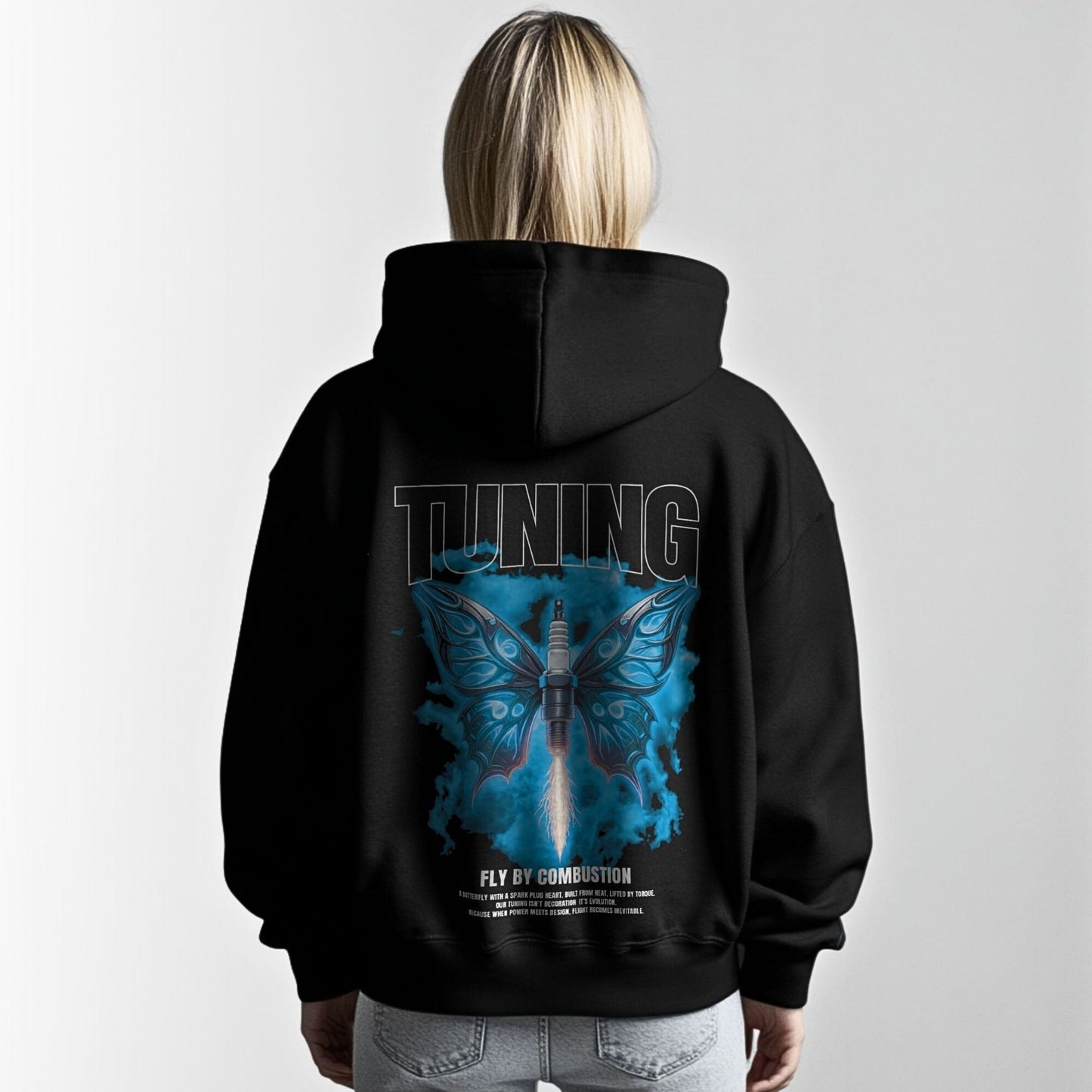 Tuning fly - Premium Oversized Hoodie