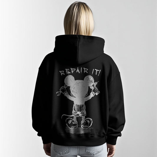repair it - Premium oversized Hoodie