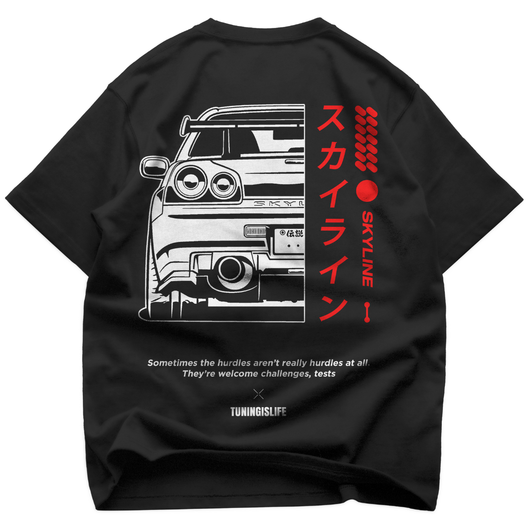 T-shirt oversize Skyline