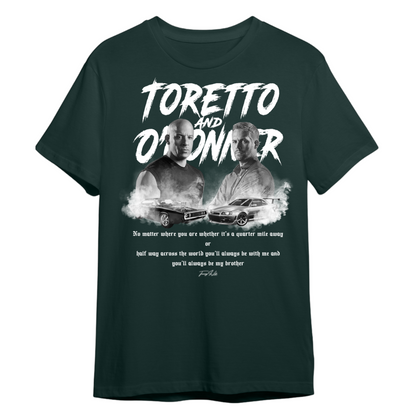 Toretto and O'Conner front Print Shirt
