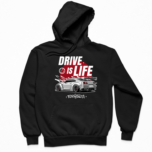 Drive is life premium Hoodie
