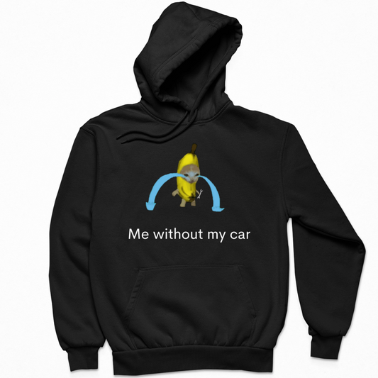 me without my car Premium Hoodie