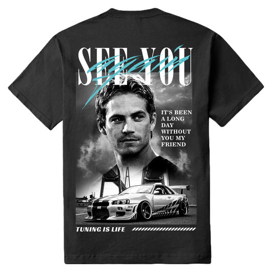 Paul Walker zie je weer premium T-shirt