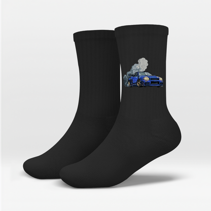 r34 Car Motifs - Socks