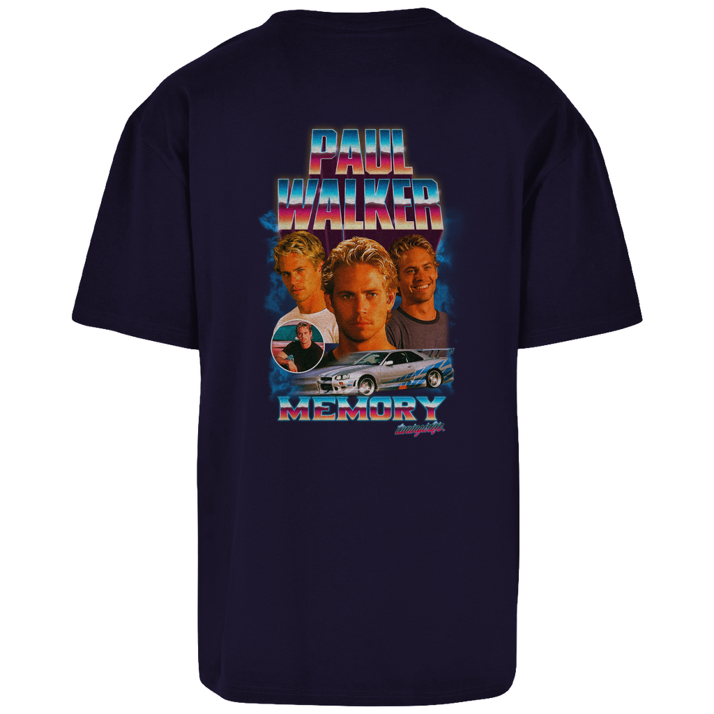 Geheugen Paul Walker Oversize T-Shirt