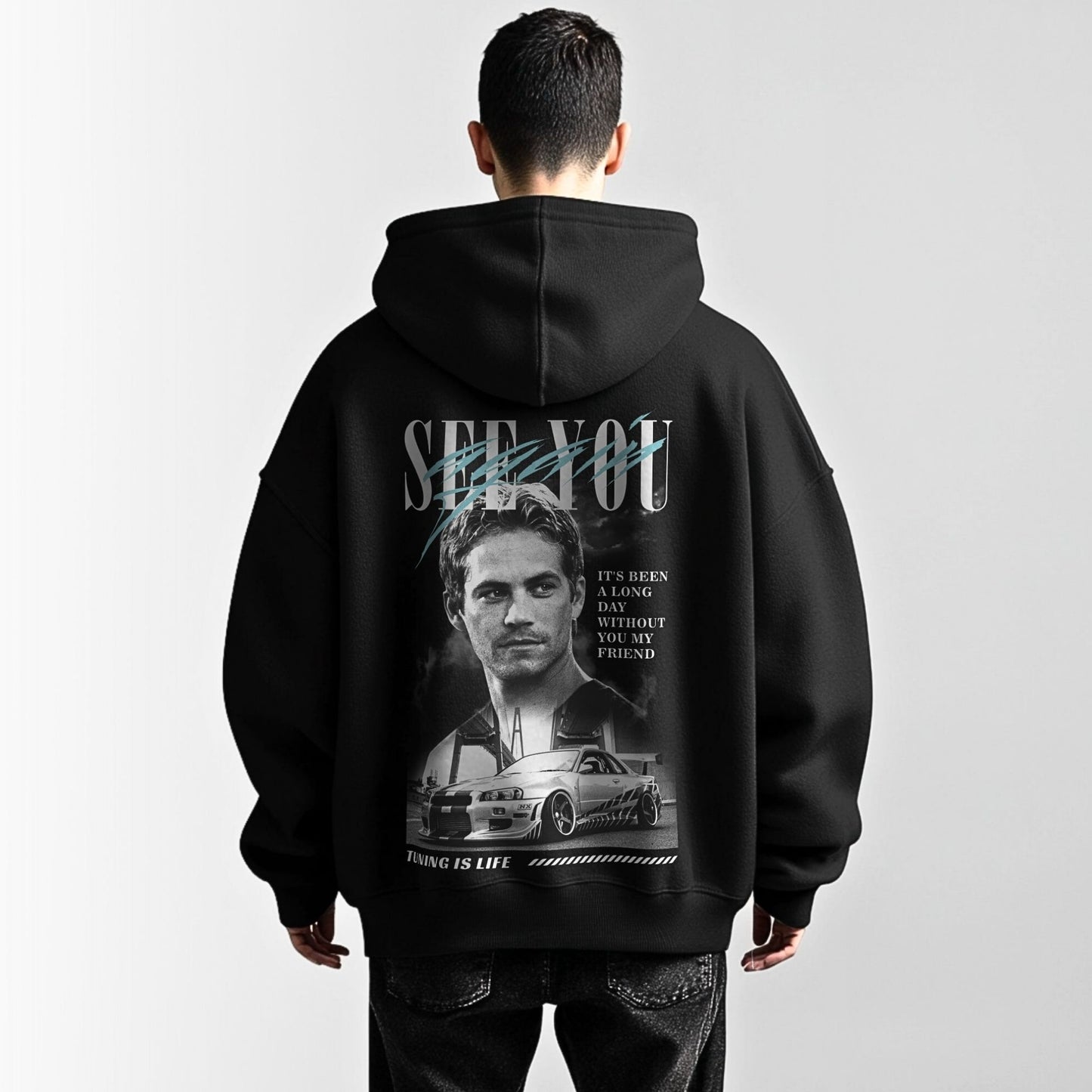 See you again - Premium Oversized Hoodie
