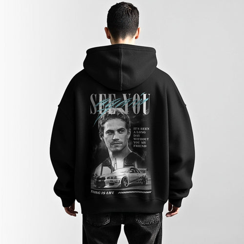 See you again - Premium Oversized Hoodie