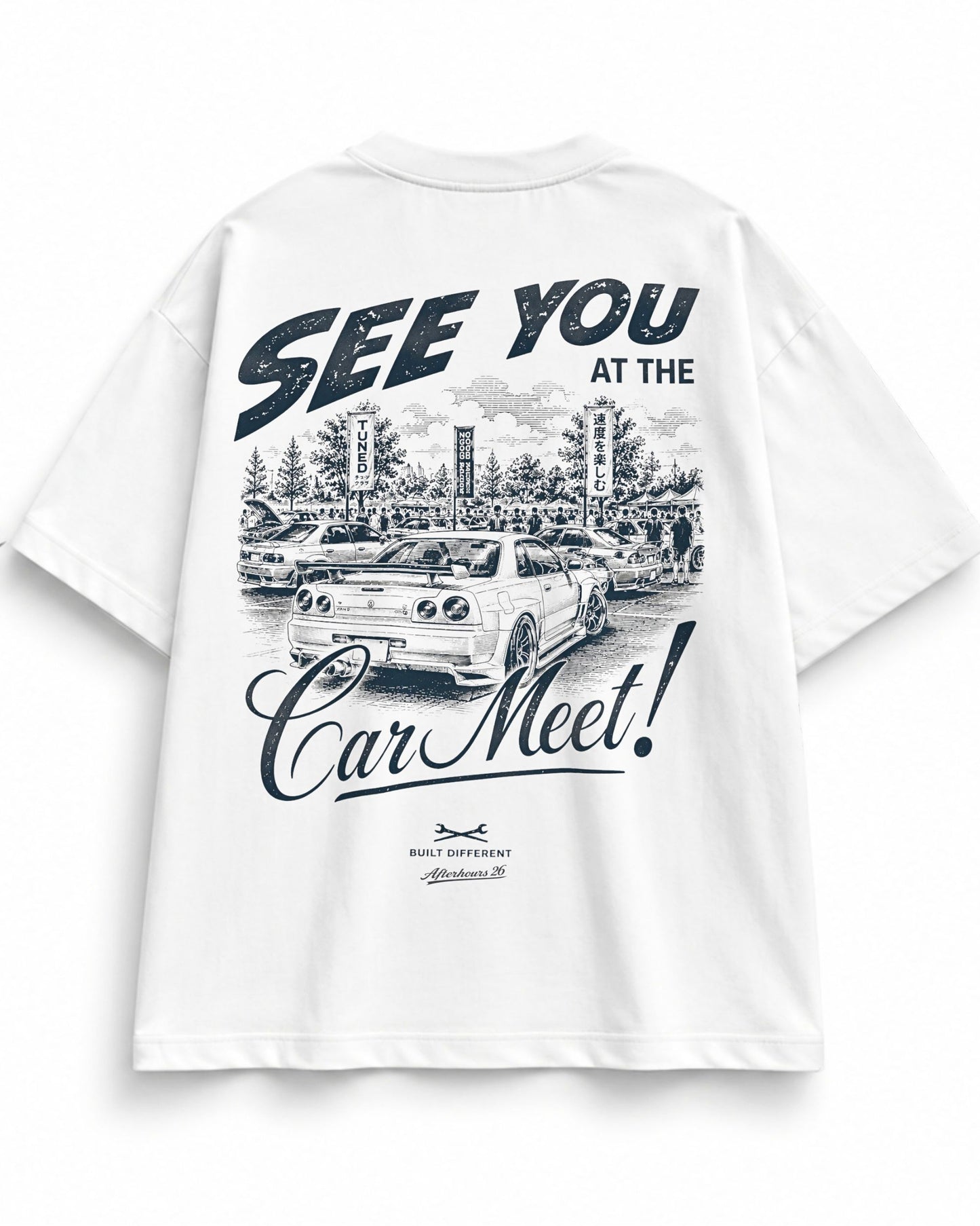 Camiseta oversize Car Meet