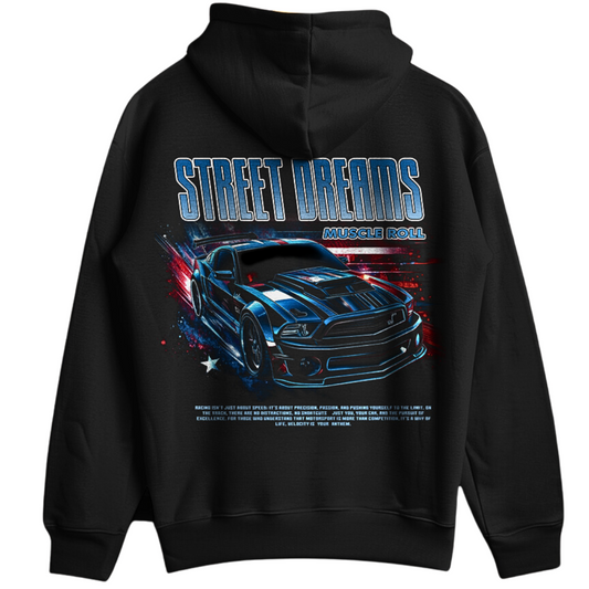 Muscle-Car - Hoodie Premium