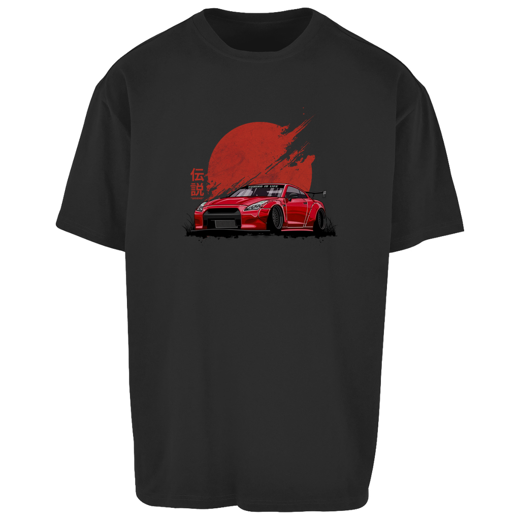 moon gtr - T-shirt oversize