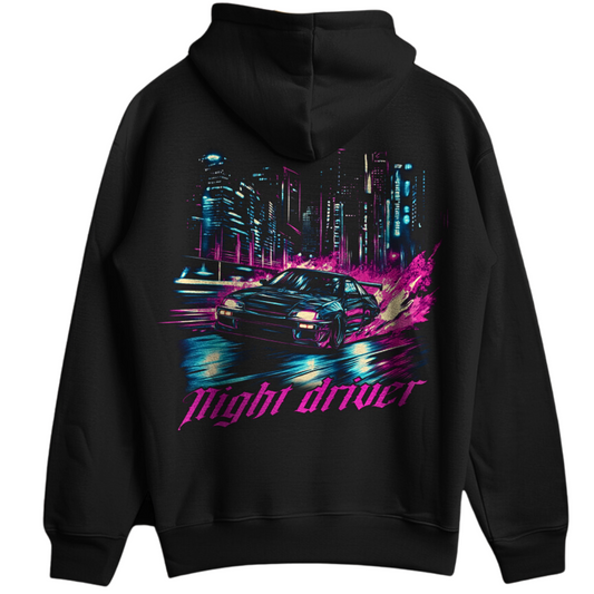 Conducteur de nuit - Sweat à capuche premium