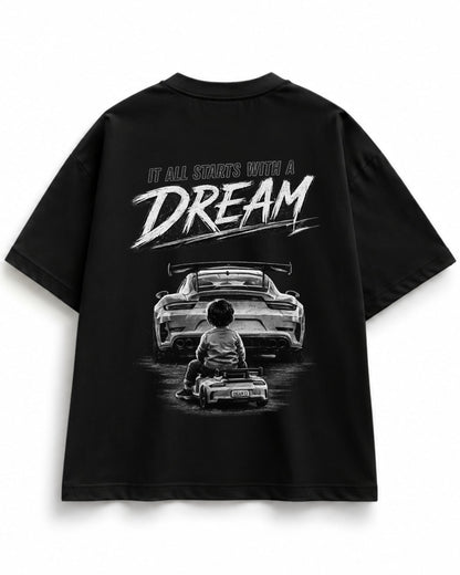 Oversize T-Shirt All starts with a Dream