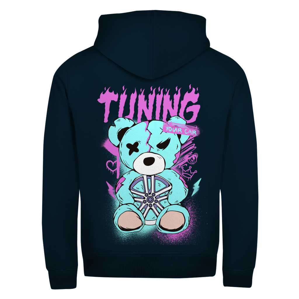 Sweatshirt com fecho Tuning do seu Carro