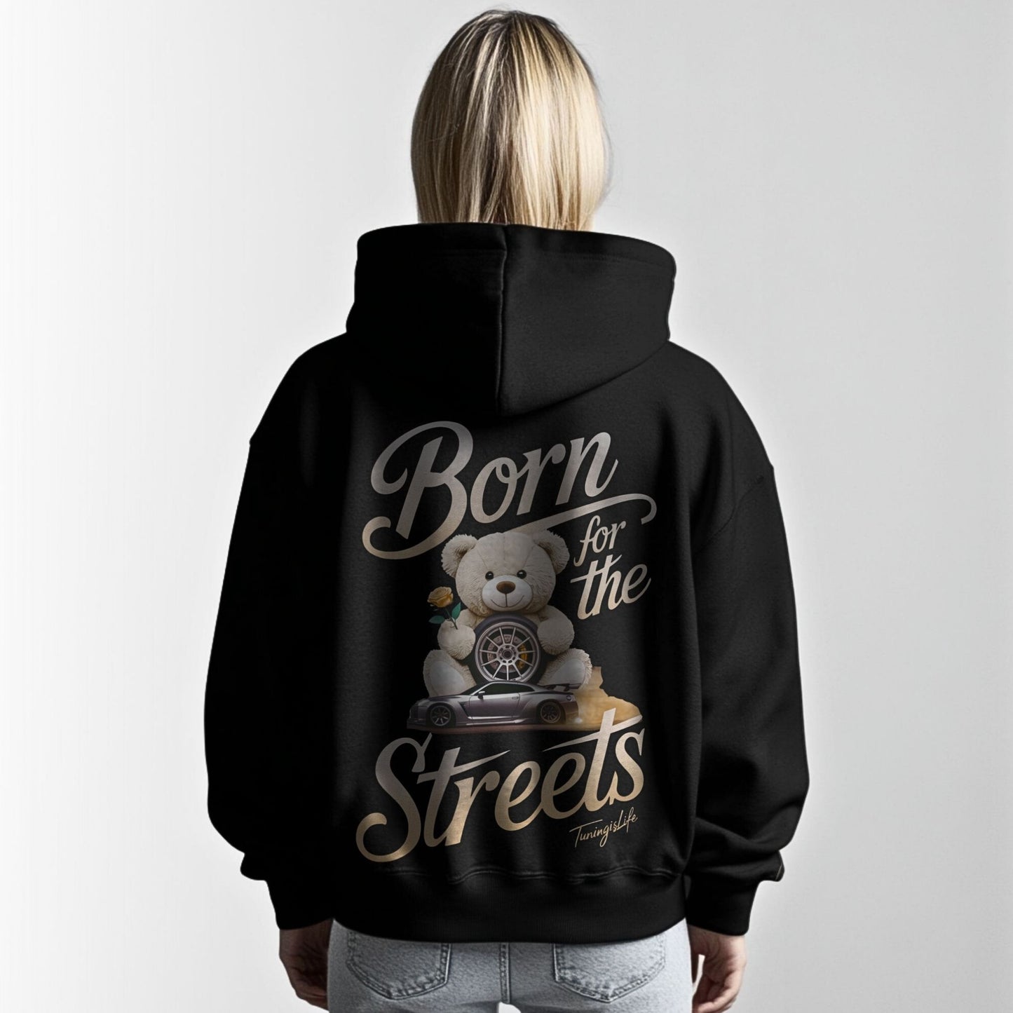 Born for the streets - Premium Oversized Hoodie
