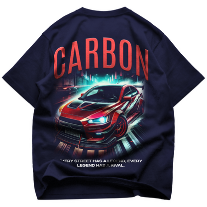 carbone - chemise surdimensionnée