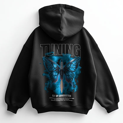 Tuning fly - Premium Oversized Hoodie