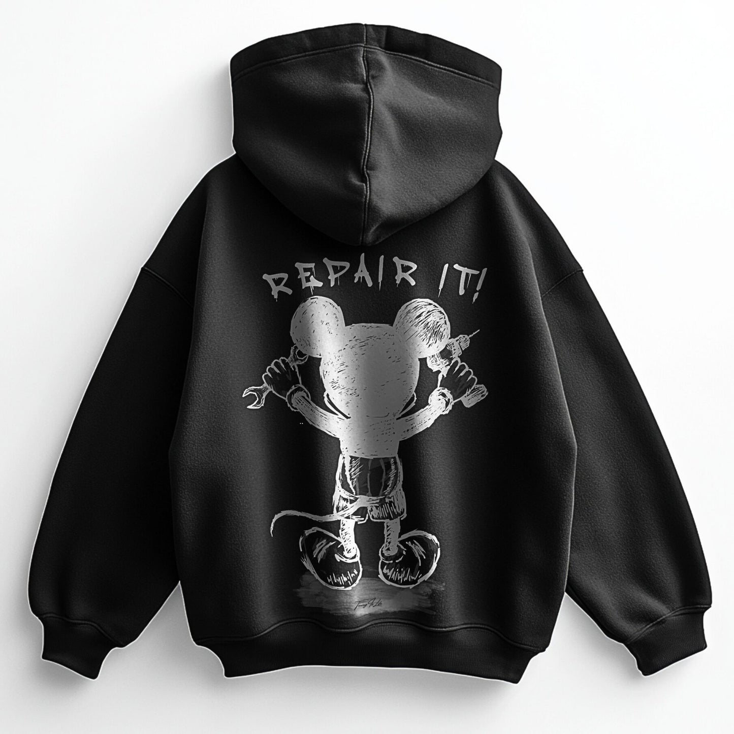 repair it - Premium oversized Hoodie
