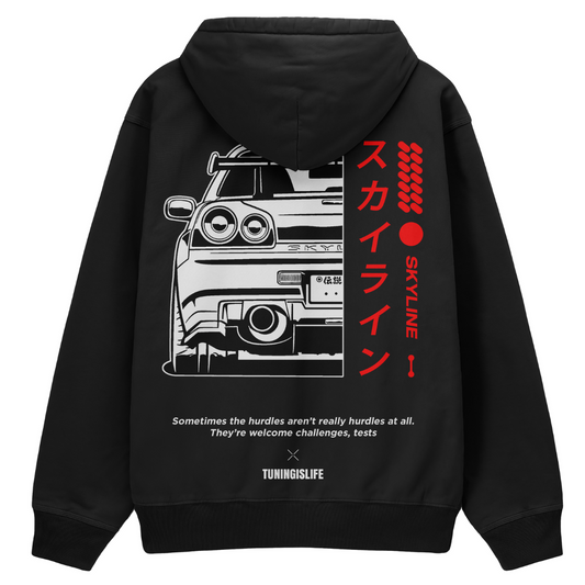 Skyline - Premium Hoodie