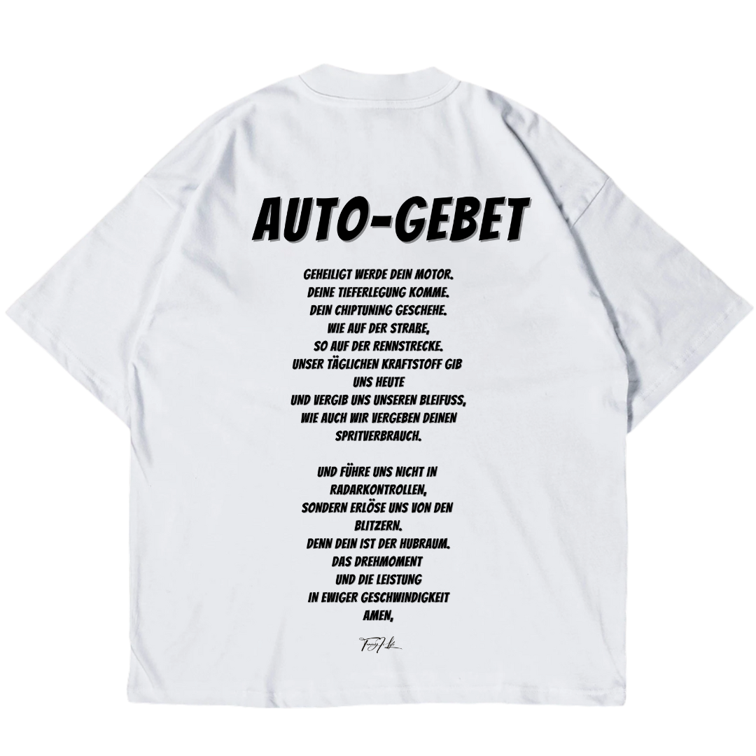 AUTO MOLITVA - Premium Oversized T-Shirt