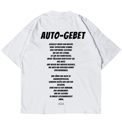 AUTO MOLITVA - Premium Oversized T-Shirt