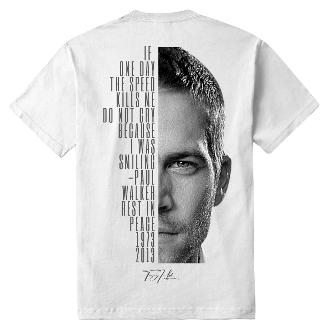 Paul Walker Memory's premium shirt