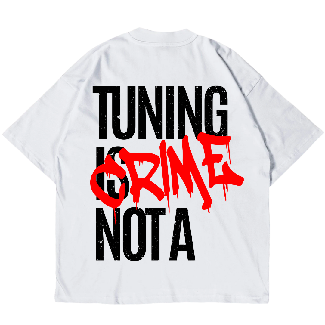 Tuning não é um crime - T-Shirt Oversize