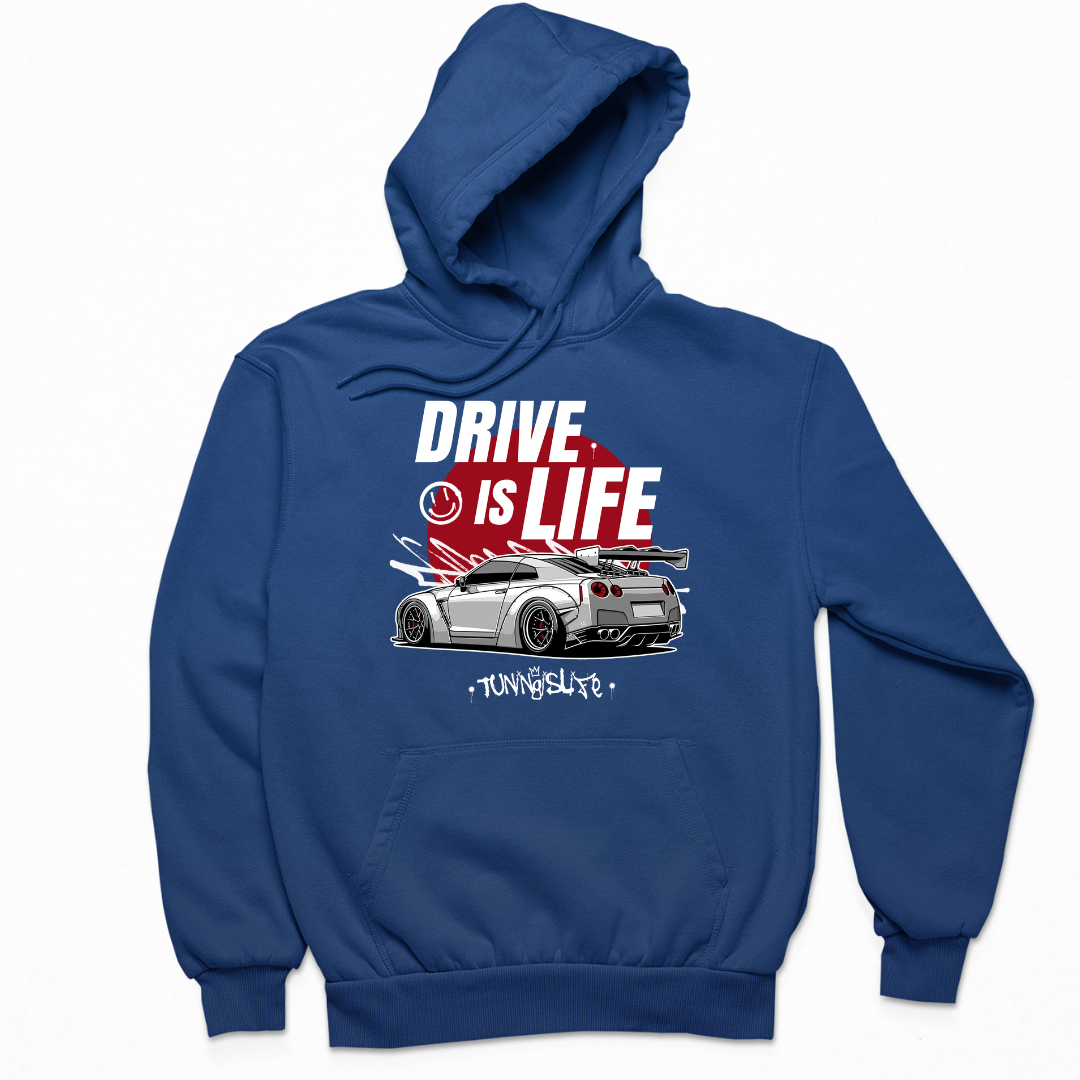 Drive is life premium Hoodie