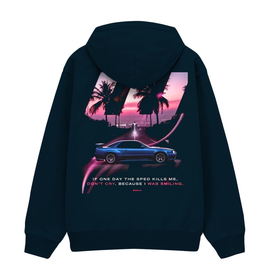 I was smiling - Premium Hoodie