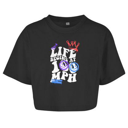 100 MPH -  Crop Top