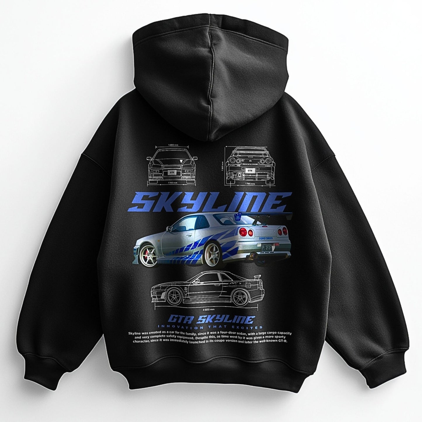 THE SKYLINE - Oversized Hoodie