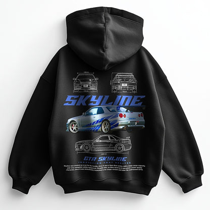 THE SKYLINE - Oversized Hoodie
