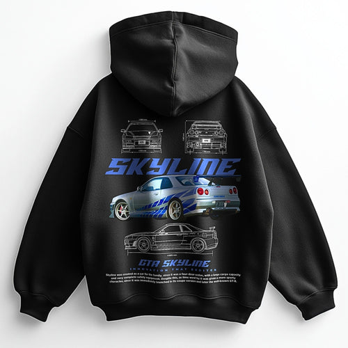 THE SKYLINE - Oversized Hoodie