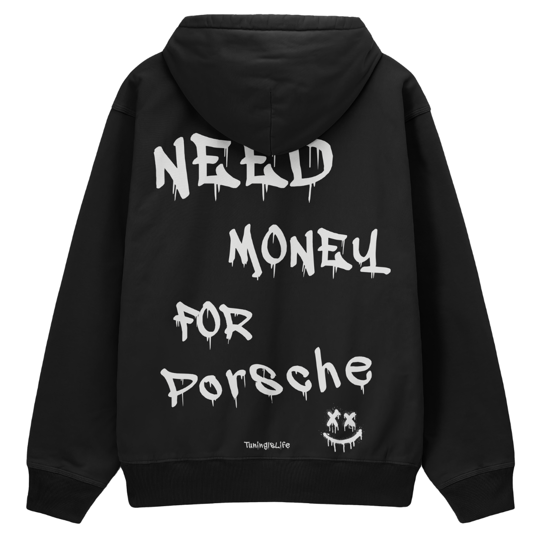 Geld nodig voor Porsche premium Hoodie