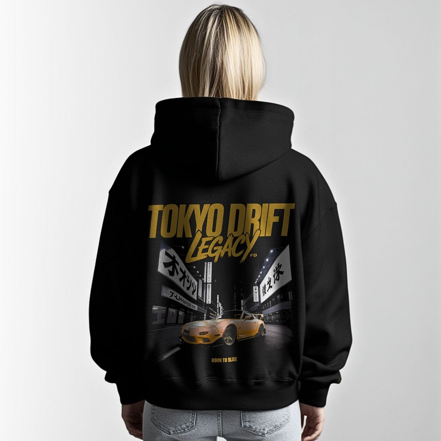 Tokyo Drift legacy - Premium Oversized Hoodie