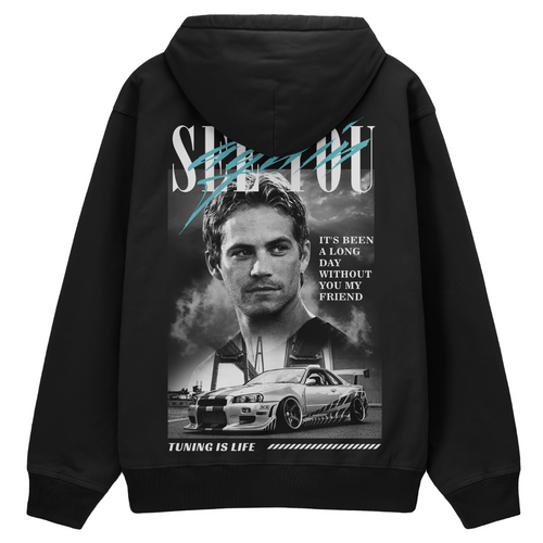 Paul Walker Zie je weer premium Hoodie