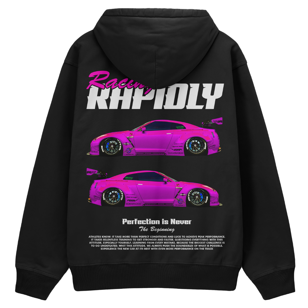 Racing Rapidly - Premium Hoodie