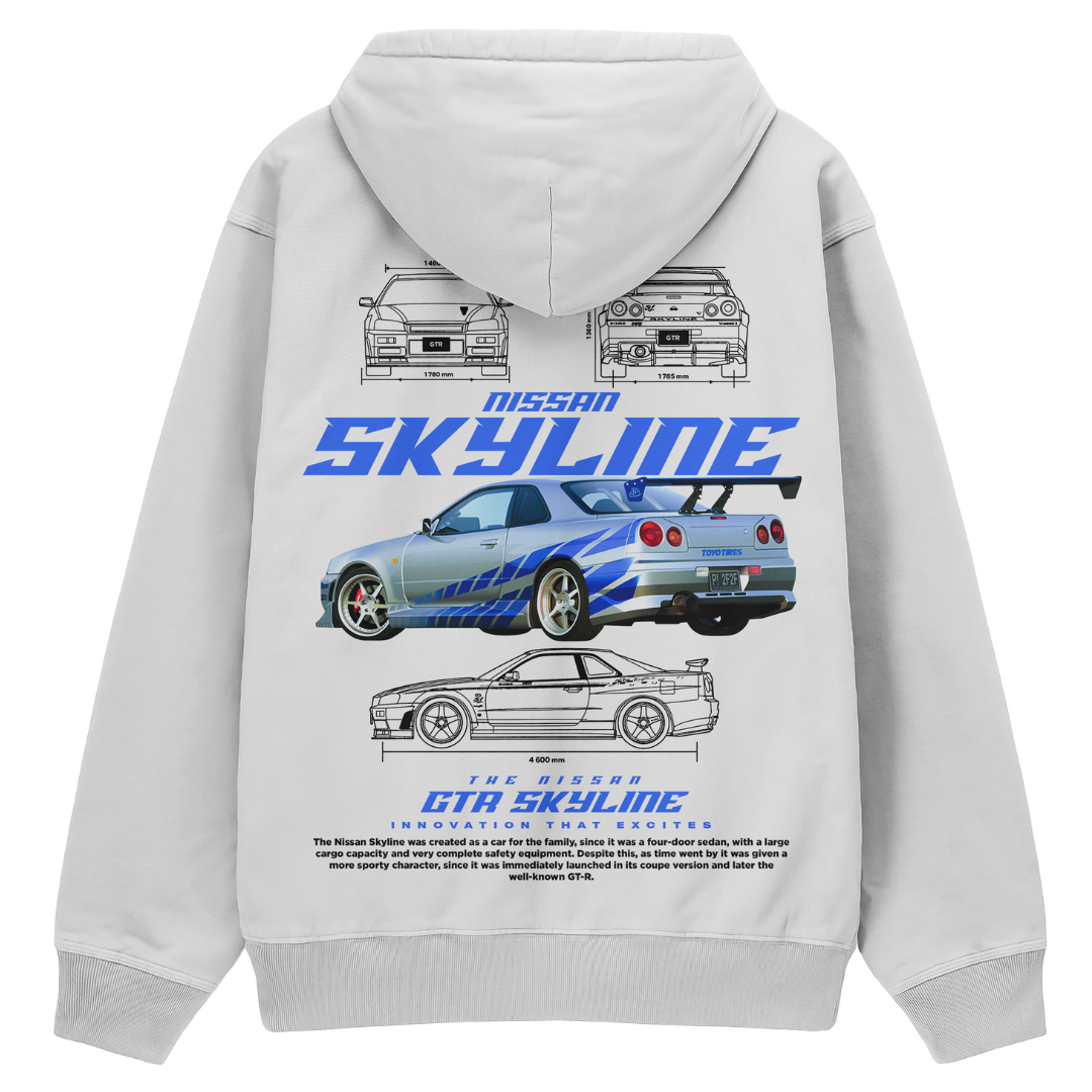 THE SKYLINE - Premium Hoodie