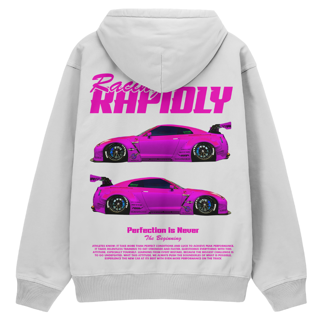 Racing Rapidly - Premium Hoodie