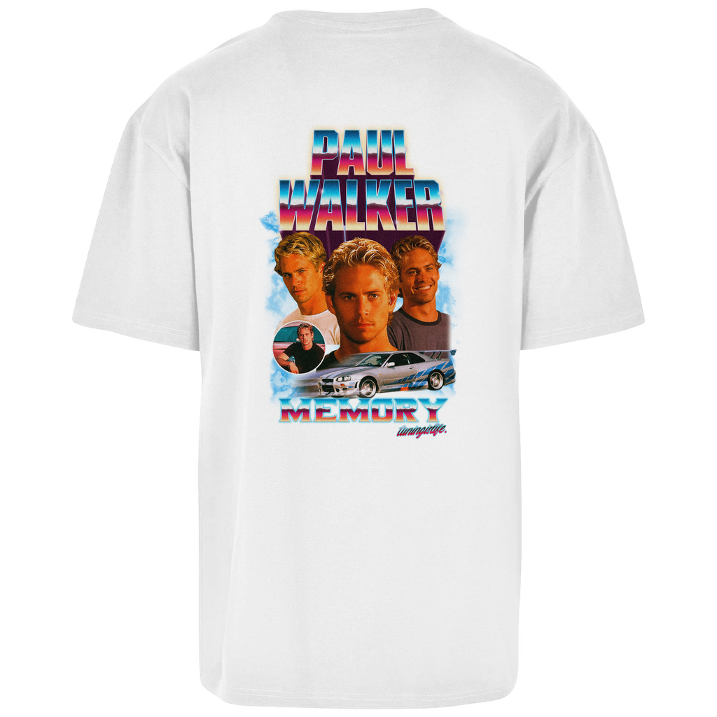 Geheugen Paul Walker Oversize T-Shirt