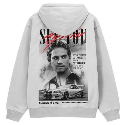 Paul Walker Zie je weer premium Hoodie