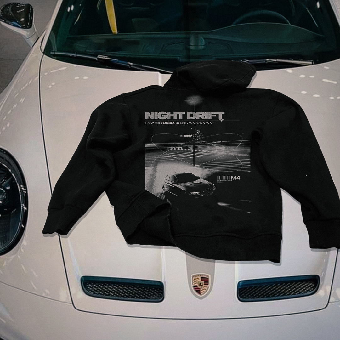 Night Drifter - Sweat à capuche premium