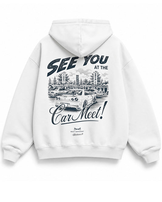 Unisex Oversize Hoodie Car Meet