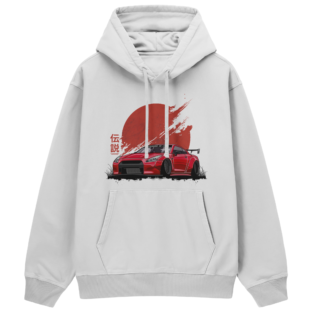 moon gtr - Premium Hoodie